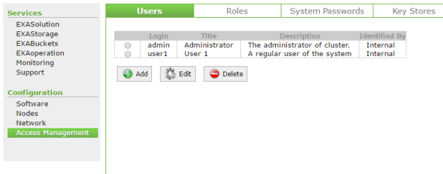 Delete a user in Exasol